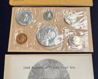 1968 Republic Of Panama Proof Set