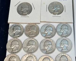US Quarters 1930s To 1950s