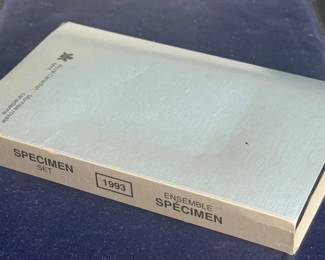 1993 RCM Specimen Set
