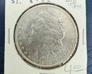 1902 O Morgan Silver Dollar