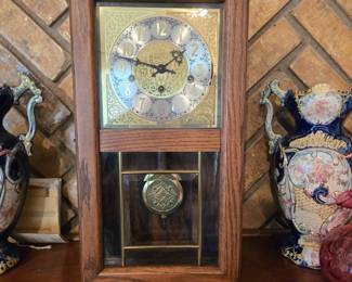 Gold Metal Clock by Ansonia Clock Company Lynnwood, WA