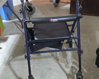 Carex Steel Rollator Walker