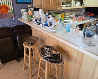 Kitchen Bar Stools (2)
Vintage MCM Hard Plastic Kitchen Canister Set
