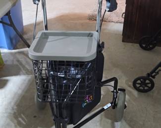 Nova Traveler 3-Wheel Rollator Walker