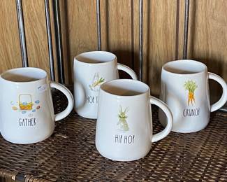OG RAE DUNN EASTER MUGS