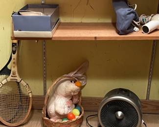 VINTAGE TENNIS RACKETS, FAN