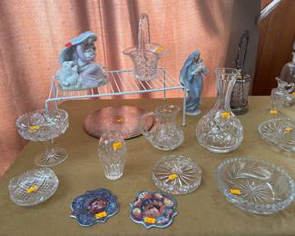 CUT GLASS AND CRYSTAL