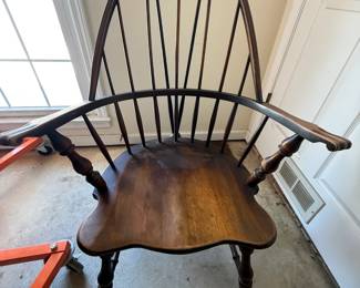 pair of antique Windsor chairs