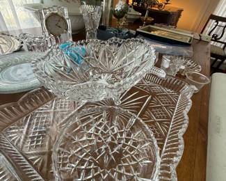 cut glass dishes