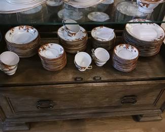 85 PC. Occupied Japan Dishes