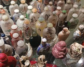 Around 50 Snuff Bottles