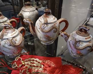 Kutani 21 PC. Tea Set