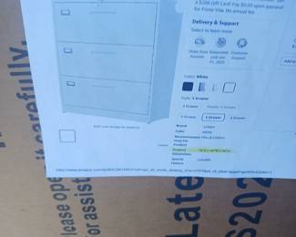 File Cabinet new in box