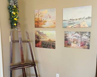 Signed & Numbered Robert RUCKER canvases