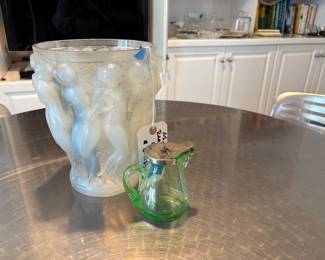 The rare, but broken, Lalique vase