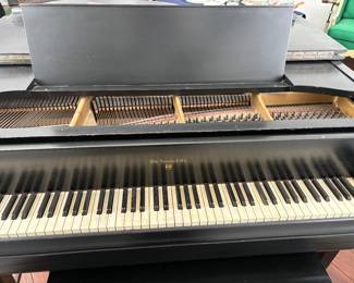 More pictures to come of piano... William Knabe piano from the Paramount Theatre lounge in downtown Toledo