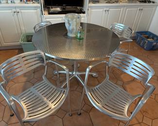 5 piece by Jorge Pensi for AMAT- Knoll "Toledo" pattern