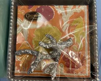 Mariposa Cocktail Napkin Holder with Weight