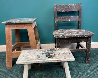 Painted Stools