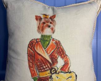 OxBow Terrier Down Pillow