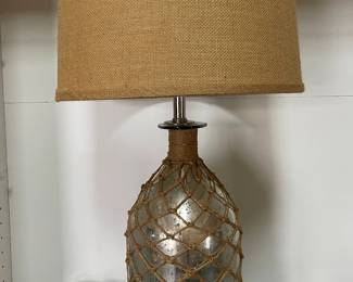 Mercury Glass Style Rope Lamp