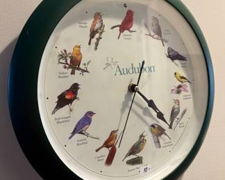 birds chirp on the hour