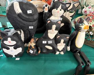 Cats handcrafted by James Maddon