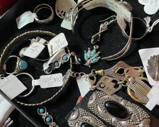 Tons of 952 sterling silver jewelry.  most pieces 15 and up.  priced to go.  No REASONABLE offer refused.