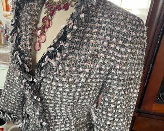 Gorgeous high end clothing.  This suit is only $50, size Medium