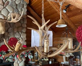 Brand new, just out of the box antlier fixture.  $175.