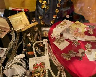 lots of vintage jewelry.  priced to sell