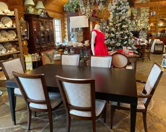 Chairs $1500 for all.  Table $999.    Better price if you buy both