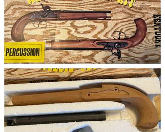 Replica pistol kit. This can actually be made into a real pistol. This is vintage and it’s original box.!