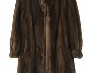 Vintage Mink Fur Coat by Gartenhaus fourth image