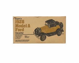 Jim Beam Ford Model A Roadster Decanter and Jim Beam Ford Model A Woodie Station Wagon Decanter second image