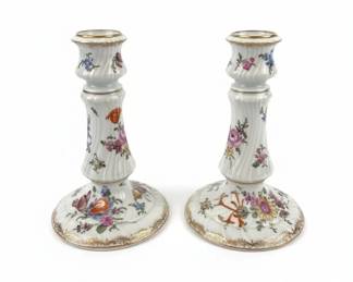 Dresden Porcelain Candlesticks third image
