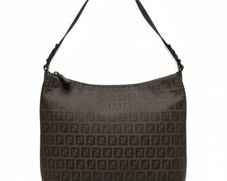 Fendi Zucca Monogram Shoulder Bag third image