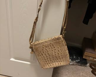 Brahmin Katie Embossed Leather Crossbody Bag