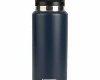 YETI Rambler oz Bottle with Chug Cap  Navy Blue  Bass Pro Shops Edition fourth image