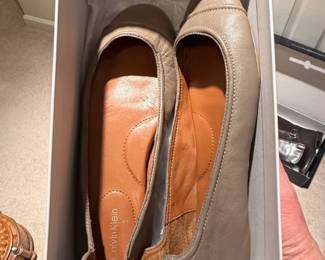 Calvin Klein Priya Shiny S Nappa Ballet Flats