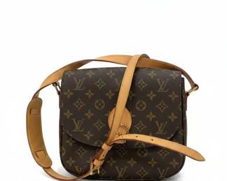 Louis Vuitton St. Cloud Monogram Canvas Shoulder Bag sixth image