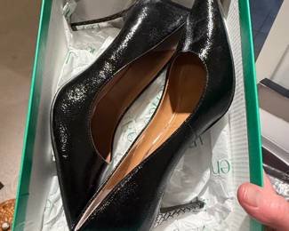 J. Renee Maressa Pearlized Patent Leather Heels