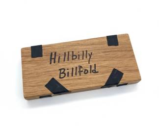 Handmade Wooden Hillbilly Billfold fifth image