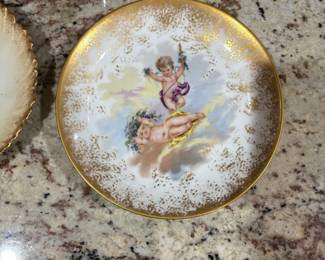 Antique HC Bavaria Cherub Porcelain Plate
