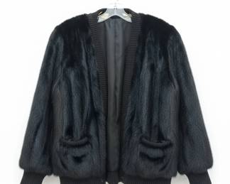 Birger Christensen Beecee Mink Fur Bomber Jacket third image