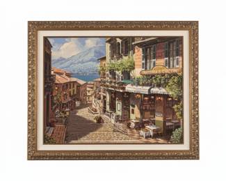 Antigua Giacomo Serigraph by Sam Park, Edition or sixth image