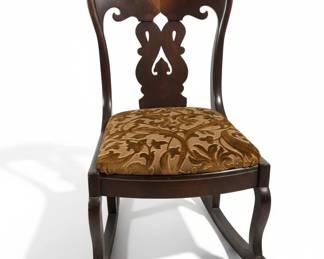 Chippendale Style Mahogany Side Chair second image