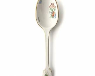 Herend Porcelain Handpainted Spoon with Floral Motif third image