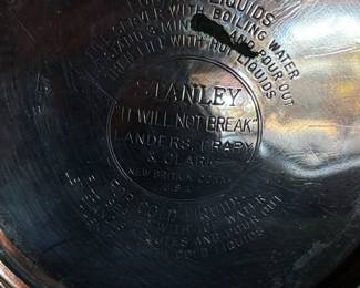 Stanley It Will Not Break SilverPlated Thermos Carafe