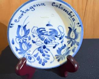 Cartagena Colombia Souvenir Plate